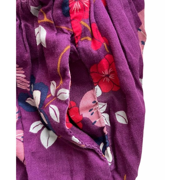 Tea Collection Purple Floral Skirt - Picture 2 of 4